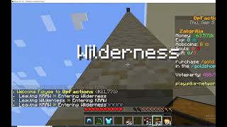 Minecraft OP FACTIONS 2 FIRST RAID [upl. by Tila]