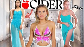 TRYING ON SHOP CIDER…RUTHLESS REVIEW [upl. by Mikaela]