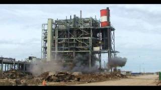 Dykon Explosive Demolition  Boiler Texas City [upl. by Pomfret108]