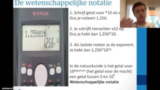 Machten van 10 en wetenschappelijke notatie [upl. by Noelani]