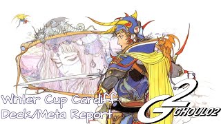 Winter Cup Cardiff Deck List Review Final Fantasy TCG [upl. by Ellerihs]