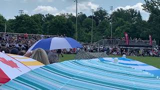 Cambridge Highland Games Massed Bands 2024 [upl. by Anits]