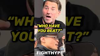 Eddie Hearn amp Blair Cobbs GO AT IT ARGUE about getting SHOT at Jaron Ennis [upl. by Carilyn]