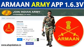 ARMAAN ARMY APP का LATEST VERSION 2022 कैसे करे डाउनलोड  How to Download Armaan Army App 202223 [upl. by Gittle]