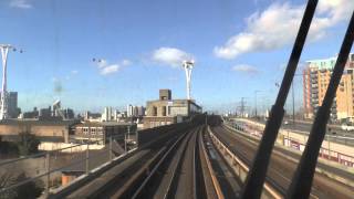 Full HD DLR Full Route from Woolwich Arsenal to Bank [upl. by Omsare849]