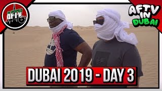 Gooners In The Desert  AFTV In Dubai Vlog 3 ft Robbie Troopz amp DT [upl. by Conney]