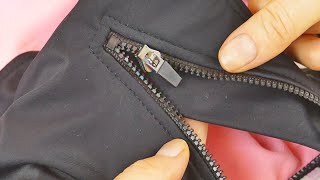 Guaranteed Method Fix Your Broken Zipper in 2 Minutes dont waste your money replacing it [upl. by Linn]