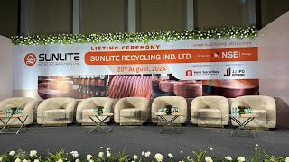 Listing ceremony of Sunlite Recycling Industries Limited [upl. by Eivi148]