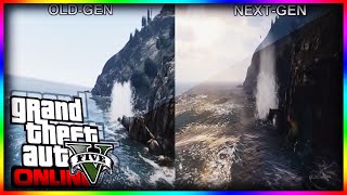 GTA 5  quotNextGen VsOldGenquot Gameplay Trailer Comparaison  Toutes les Nouveautés [upl. by Led]