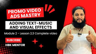 Promo Video Ads Mastery by HBKMentorLesson 23 Powtoon Text Effects [upl. by Zetes284]