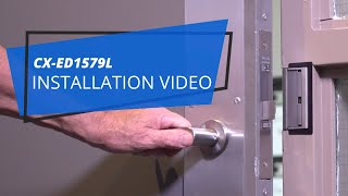 CXED1579L AllinOne Electric Strike  Installation Video [upl. by Cassandra]