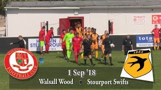 Walsall Wood v Stourport Swifts [upl. by Mord]