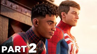 SPIDERMAN 2 PS5 Walkthrough Gameplay Part 2  PETER PARKER FULL GAME [upl. by Blau163]