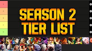 Season 2 EARLY Tier List For Street Fighter 6 [upl. by Oj]