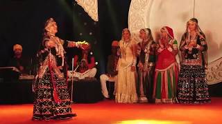 Rajasthani Dance  Padamshree Gulabo kalbeliya dance in wedding [upl. by Lucky]