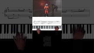 Lethal Company delivery music on piano shorts piano lethalcompany [upl. by Mckay]