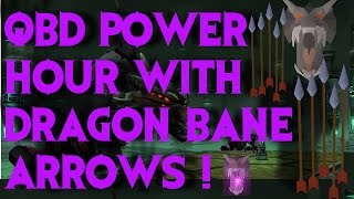 QBD Power Hour With Dragon Bane Arrows [upl. by Kikelia]