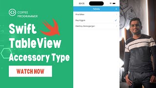 Create TableView Cell Accessory Types Programmatically in Swift  Add Checkmark and Deselect [upl. by Clemence]