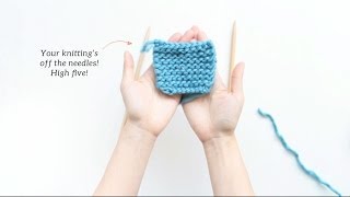 How to Knit  Cast Off [upl. by Alyn]