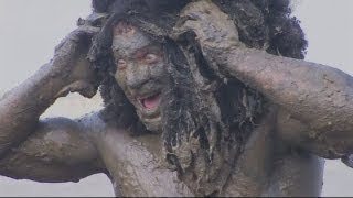 Mud Mayhem Hundreds get covered in mud at the Maldon Mud Race [upl. by Louie]