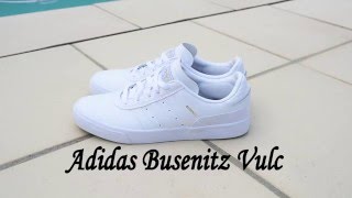 Adidas Busenitz Vulc White Leather [upl. by Nollaf]