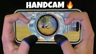 Best HANDCAM 4 Finger  Gyroscope  iPhone 14 Pro ❤️ PUBG Mobile [upl. by Nurse598]