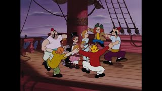 Peter Pan  Pirate life Reprise Swedish 1953 [upl. by Esinned]