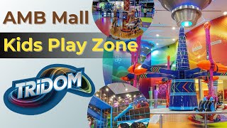 AMB Mall Play Zone  Kids Play Zone  Tridom Play Zone Sarath city capital mall  Hyderabad Telugu [upl. by Epner787]