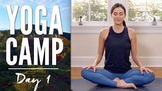 Yoga Camp Day 1  I Accept [upl. by Ennovahs]