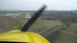 Landing LewisburgGreenbrier Valley Regional Airport KLWB [upl. by Aneri]