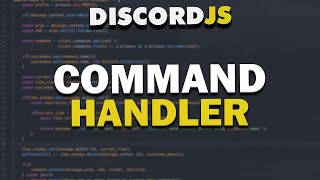 Code Your Own Discord Bot  Advanced Command Handler 2021 [upl. by Pacorro690]