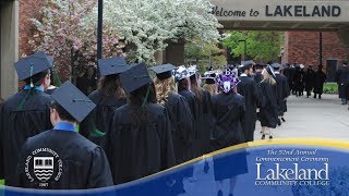 The 52nd Annual Commencement Ceremony at Lakeland Community College [upl. by Wurst]