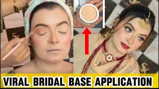 How To Apply This Viral customised Bridal Base [upl. by Ahsiekar]