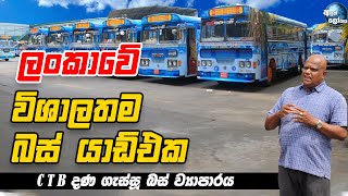 ලංකාවේ විශාලතම බස් යාඩ් එක  The Biggest bus yard  Jagat Withana  Jagath Express [upl. by Canon]