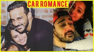 Anita Hassanandani And Rohit Reddys HOT Car ROMANCE MUST WATCH [upl. by Iana166]