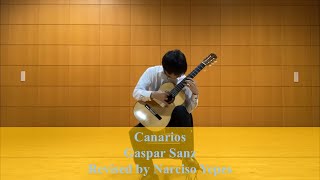 CanariosGaspar SanzRevised by Narciso Yepes [upl. by Ojeibbob]