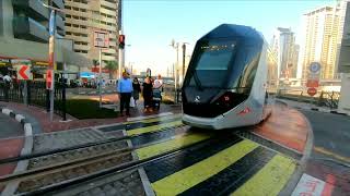 4K Dubai Tram  RTA  UAE [upl. by Kela]