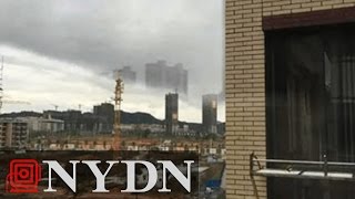 Mysterious city appears in China sky [upl. by Ahto308]