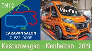 24 Kastenwagen Neuheiten 2019  Caravan Salon 2018  Camping Zubehör [upl. by Moyer]