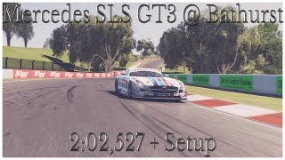 Project Cars Mercedes SLS GT3  Bathurst 202527  Setup [upl. by Gram]