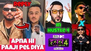 RAFTAAR REPLY TO HOMMIE DILLIWALA DISS 🤣  BADSHAH IN MTV HUSTLE 4 😲  DIVINE IN TALHA ANJUM SHOW [upl. by Eelyab]