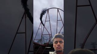 Roller coaster 🎢 🔥🔥🔥😱🥲😈🔥😱subscribe 👍 rollercoaster coaster themepark fireworks edit [upl. by Constancy]