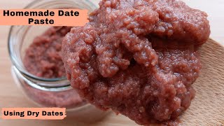 HOW TO MAKE DATE PASTE using dry dates A Natural Healthy Sweetener Efua Serwaa [upl. by Melbourne]