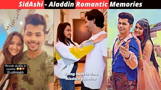 Siddharth Nigam and Ashi Singh Romantic amp Cute Memories  Sidashi Romantic Moments in Aladdin Serial [upl. by Menedez]