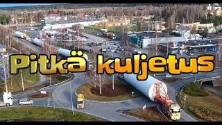 Pitkä kuljetus Ville Silvasti Oy  Rekka Movie [upl. by Eiramanig869]