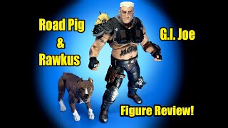 Road Pig amp Rawkus Gi Joe Classified Figure Review [upl. by Yajnas]