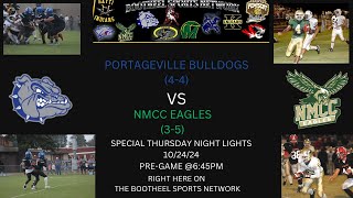 PORTAGEVILLE BULLDOGS VS NMCC EAGLES [upl. by Nyret220]