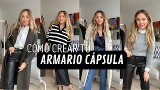 CÓMO CREAR TU ARMARIO CÁPSULA  Julia March [upl. by Ahsienal678]