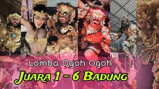 Sang Pemenang akhirnya muncul dibadung‼️ Lomba Ogoh Ogoh Kabupaten Badung 2024 [upl. by Sible154]