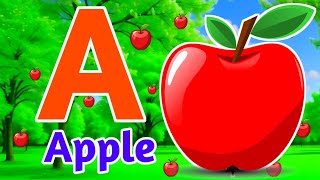 The best Phonics Song A for apple  अ से अनार  abcd a for apple b for ball c for cat  abcd song123 [upl. by Chip]